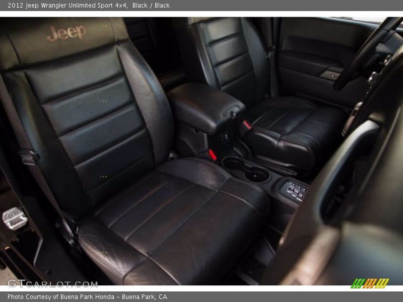 Black / Black 2012 Jeep Wrangler Unlimited Sport 4x4