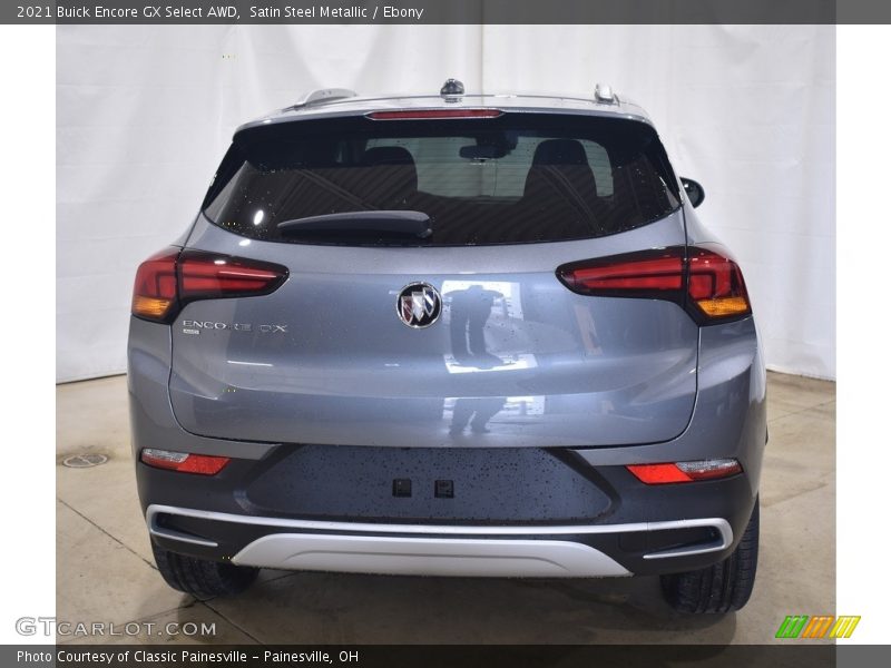 Satin Steel Metallic / Ebony 2021 Buick Encore GX Select AWD