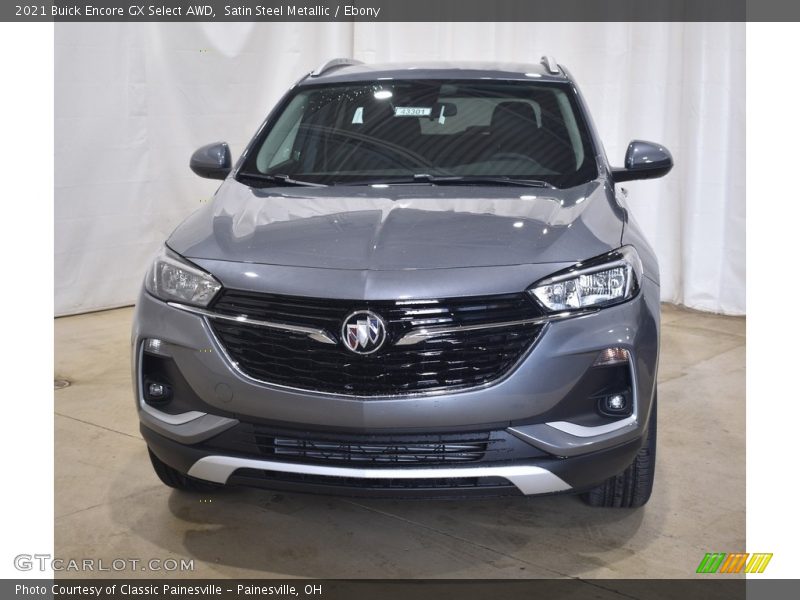 Satin Steel Metallic / Ebony 2021 Buick Encore GX Select AWD