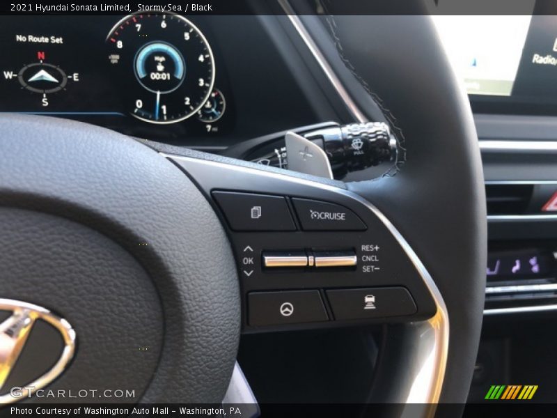 Stormy Sea / Black 2021 Hyundai Sonata Limited