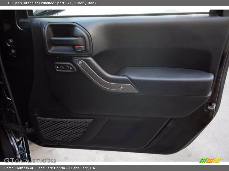 Black / Black 2012 Jeep Wrangler Unlimited Sport 4x4