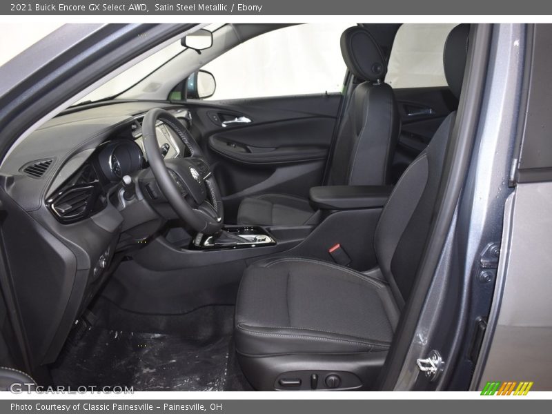 Satin Steel Metallic / Ebony 2021 Buick Encore GX Select AWD
