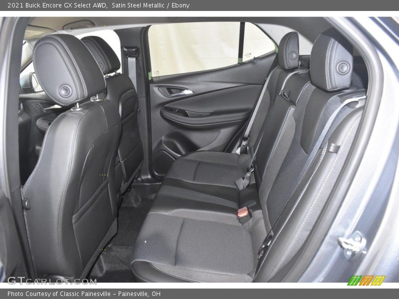 Satin Steel Metallic / Ebony 2021 Buick Encore GX Select AWD