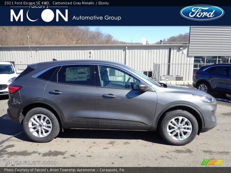 Carbonized Gray Metallic / Ebony 2021 Ford Escape SE 4WD