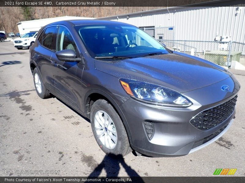 Carbonized Gray Metallic / Ebony 2021 Ford Escape SE 4WD