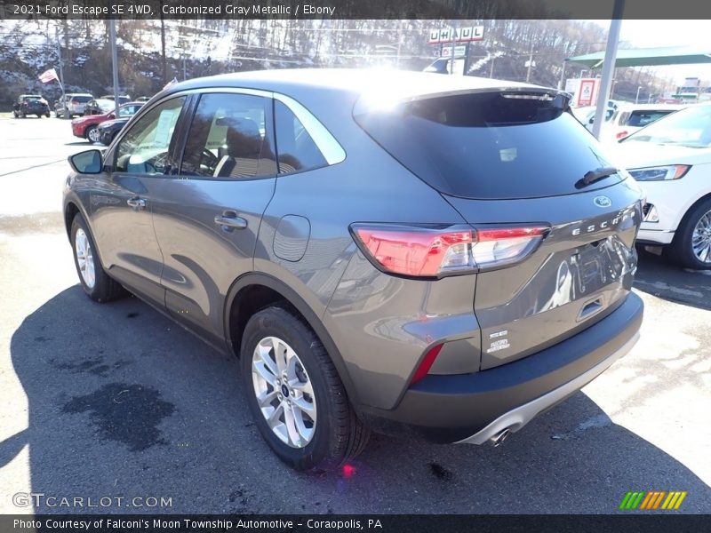Carbonized Gray Metallic / Ebony 2021 Ford Escape SE 4WD