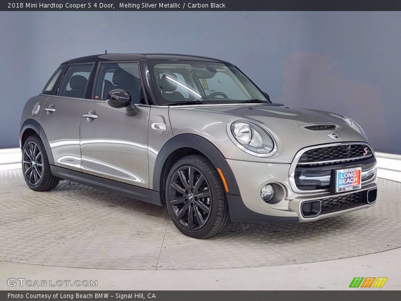 Melting Silver Metallic / Carbon Black 2018 Mini Hardtop Cooper S 4 Door