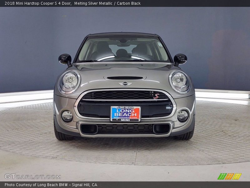 Melting Silver Metallic / Carbon Black 2018 Mini Hardtop Cooper S 4 Door