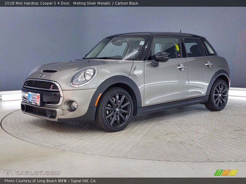 Melting Silver Metallic / Carbon Black 2018 Mini Hardtop Cooper S 4 Door