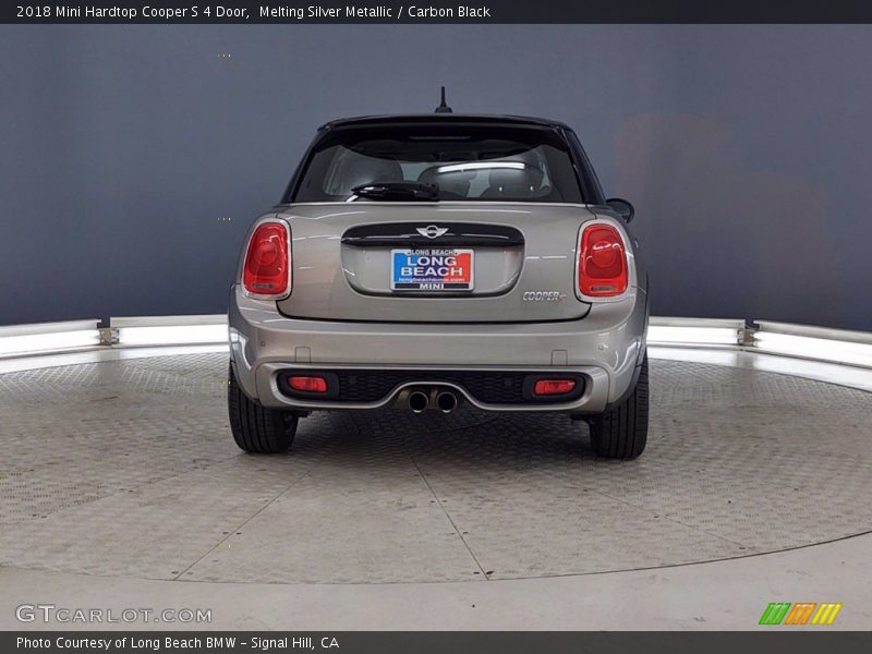 Melting Silver Metallic / Carbon Black 2018 Mini Hardtop Cooper S 4 Door