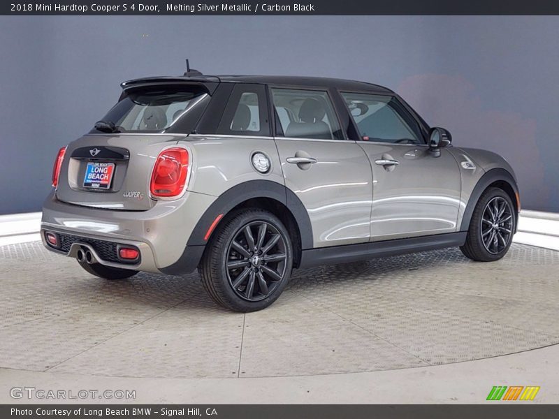 Melting Silver Metallic / Carbon Black 2018 Mini Hardtop Cooper S 4 Door