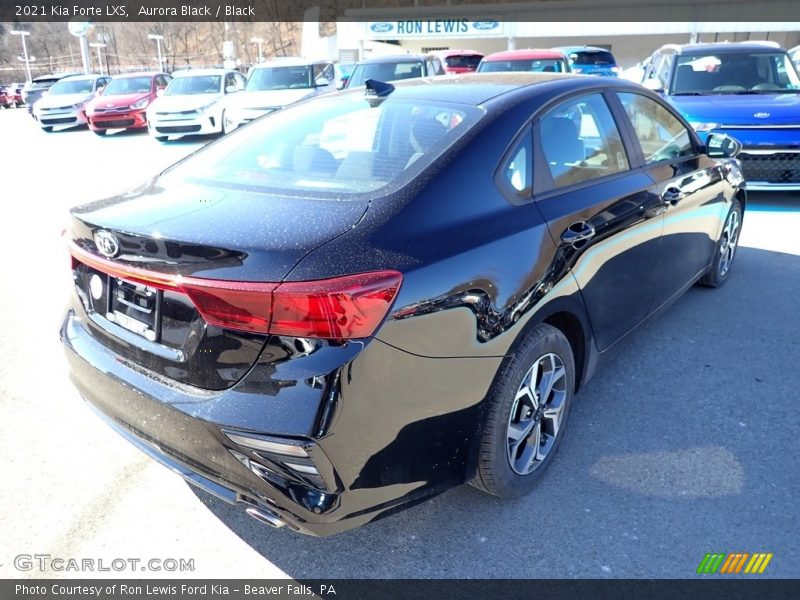 Aurora Black / Black 2021 Kia Forte LXS