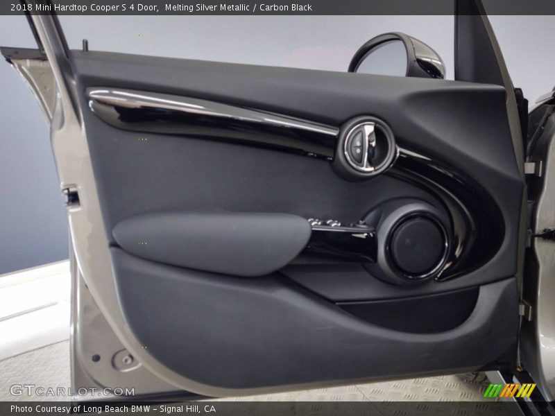 Melting Silver Metallic / Carbon Black 2018 Mini Hardtop Cooper S 4 Door
