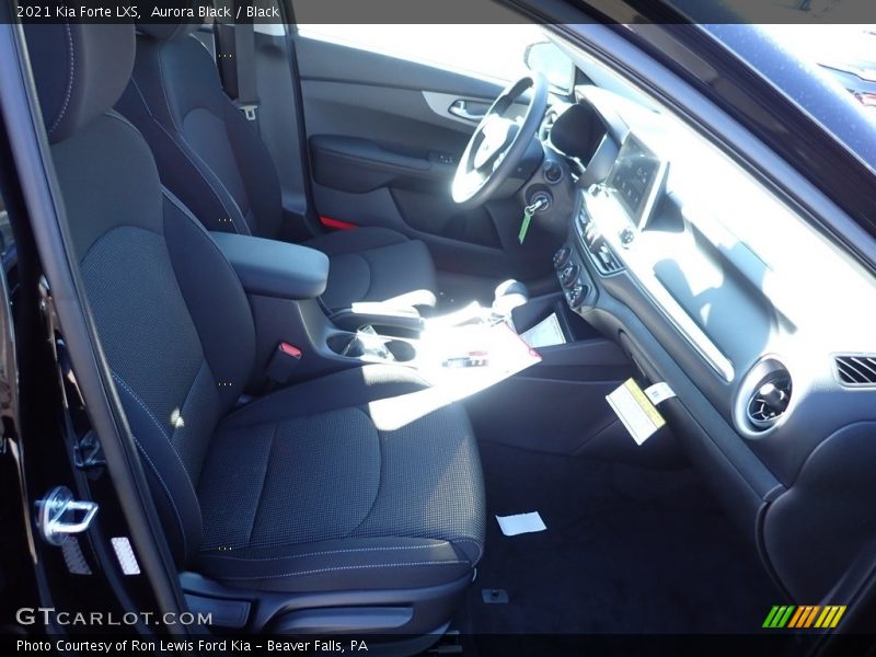 Aurora Black / Black 2021 Kia Forte LXS