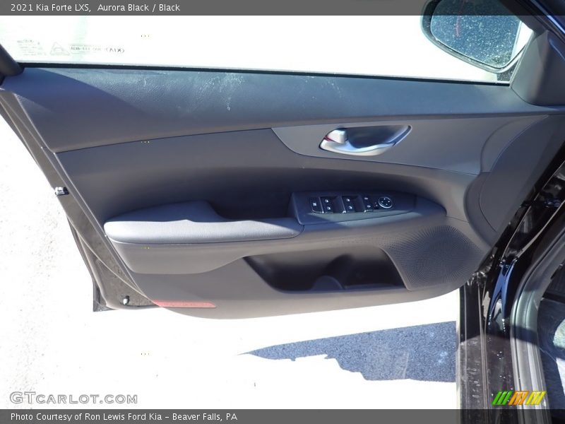 Aurora Black / Black 2021 Kia Forte LXS