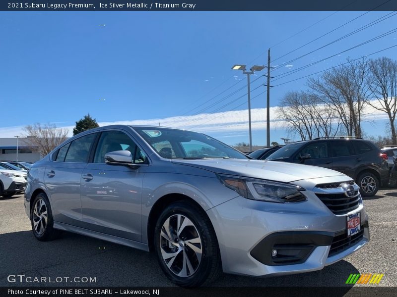 Ice Silver Metallic / Titanium Gray 2021 Subaru Legacy Premium