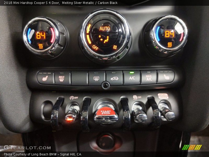 Melting Silver Metallic / Carbon Black 2018 Mini Hardtop Cooper S 4 Door
