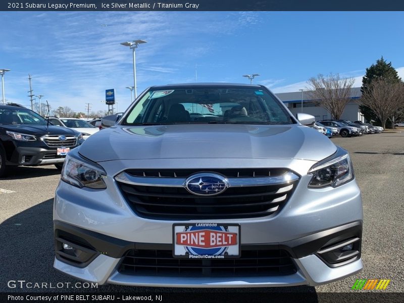 Ice Silver Metallic / Titanium Gray 2021 Subaru Legacy Premium