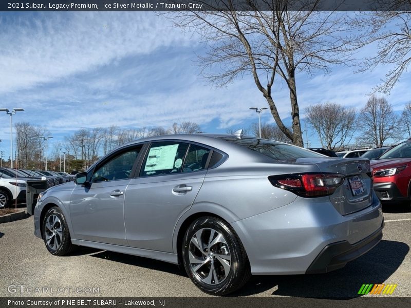 Ice Silver Metallic / Titanium Gray 2021 Subaru Legacy Premium