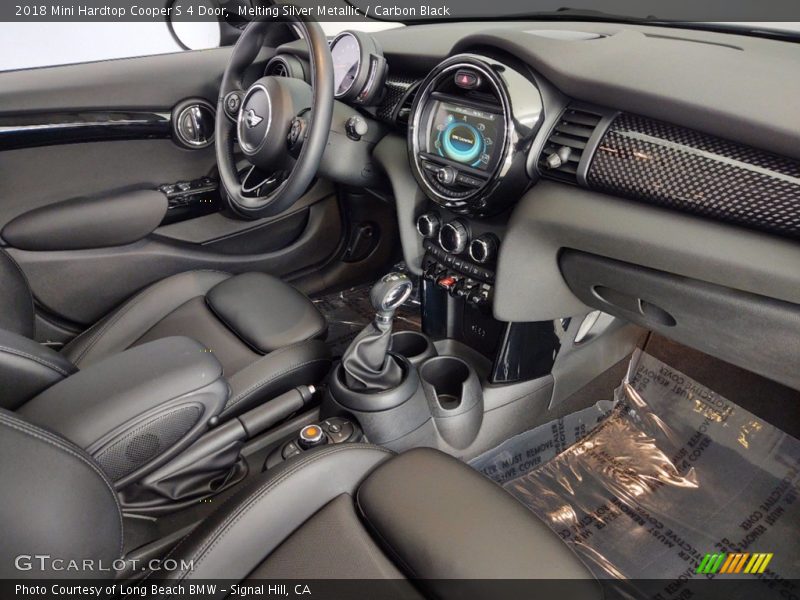 Melting Silver Metallic / Carbon Black 2018 Mini Hardtop Cooper S 4 Door