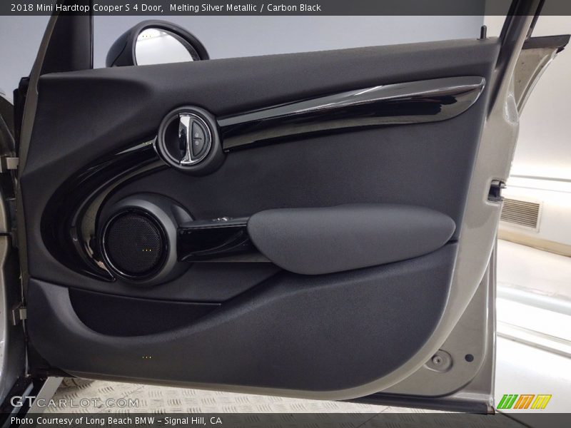 Melting Silver Metallic / Carbon Black 2018 Mini Hardtop Cooper S 4 Door
