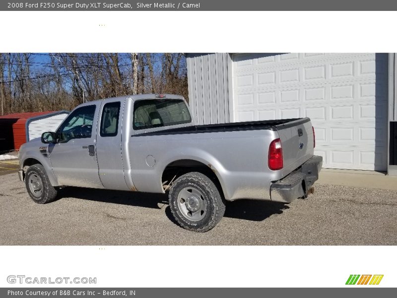  2008 F250 Super Duty XLT SuperCab Silver Metallic