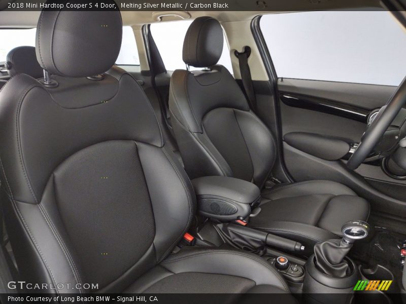 Melting Silver Metallic / Carbon Black 2018 Mini Hardtop Cooper S 4 Door