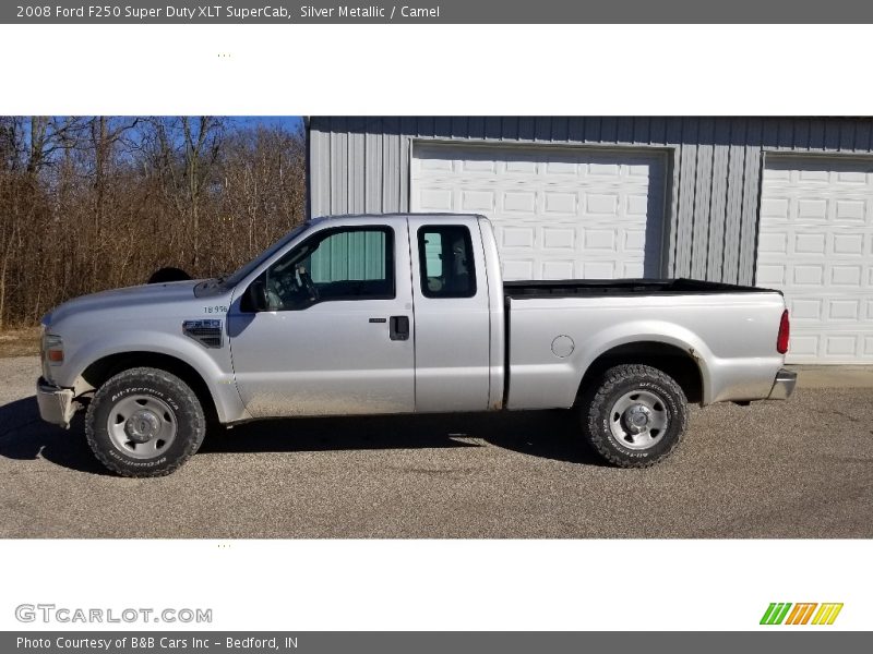  2008 F250 Super Duty XLT SuperCab Silver Metallic