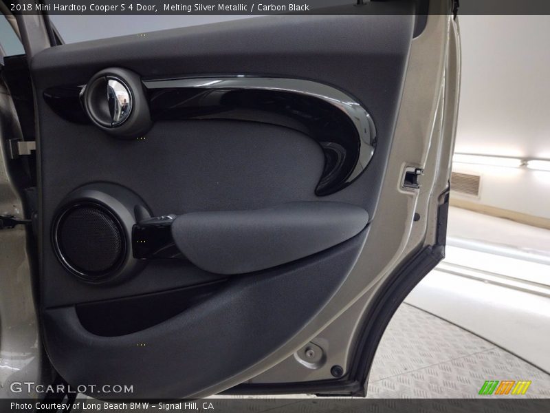 Melting Silver Metallic / Carbon Black 2018 Mini Hardtop Cooper S 4 Door