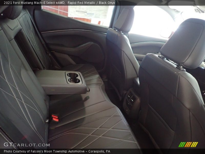 Rear Seat of 2021 Mustang Mach-E Select eAWD