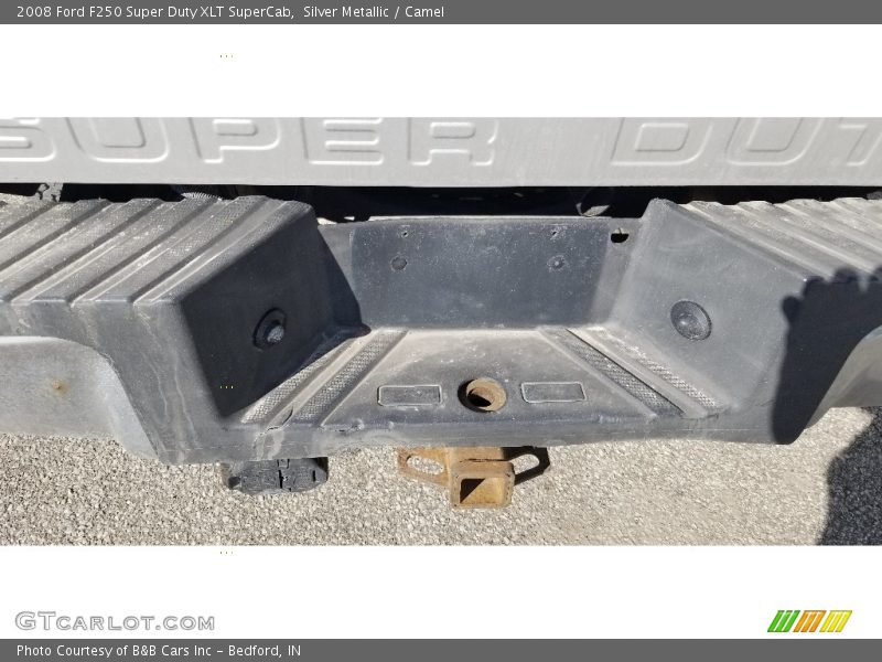 Silver Metallic / Camel 2008 Ford F250 Super Duty XLT SuperCab