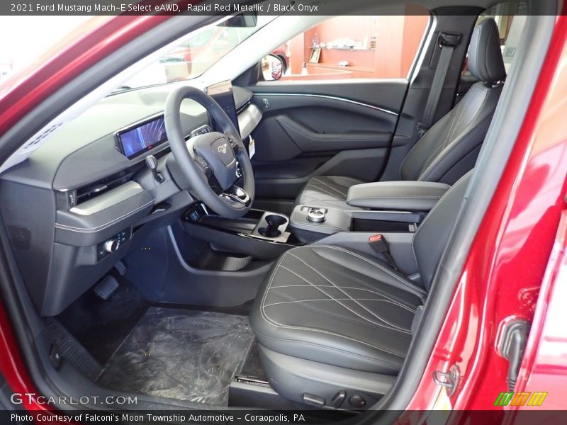  2021 Mustang Mach-E Select eAWD Black Onyx Interior