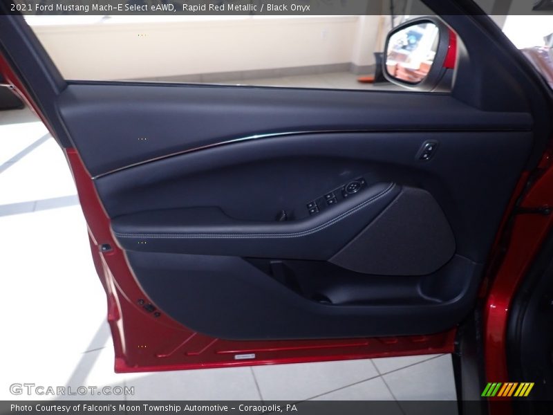 Rapid Red Metallic / Black Onyx 2021 Ford Mustang Mach-E Select eAWD