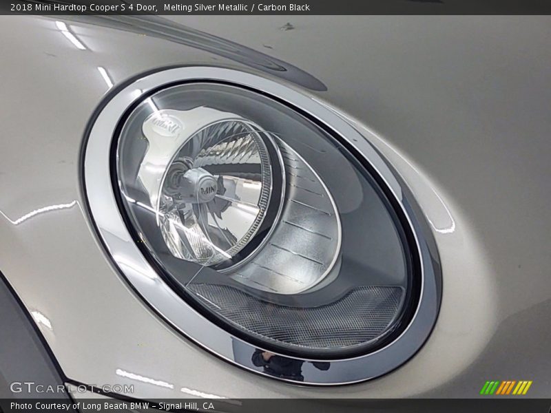 Melting Silver Metallic / Carbon Black 2018 Mini Hardtop Cooper S 4 Door