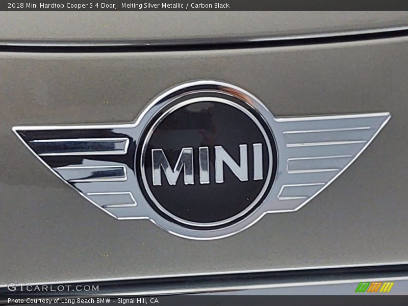 Melting Silver Metallic / Carbon Black 2018 Mini Hardtop Cooper S 4 Door