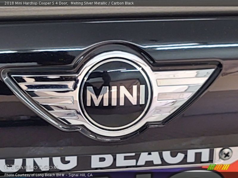 Melting Silver Metallic / Carbon Black 2018 Mini Hardtop Cooper S 4 Door