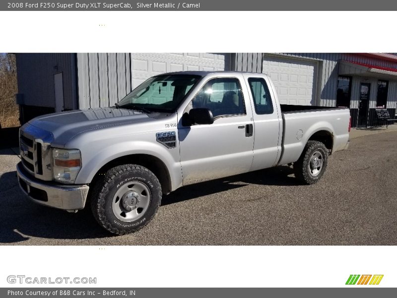  2008 F250 Super Duty XLT SuperCab Silver Metallic