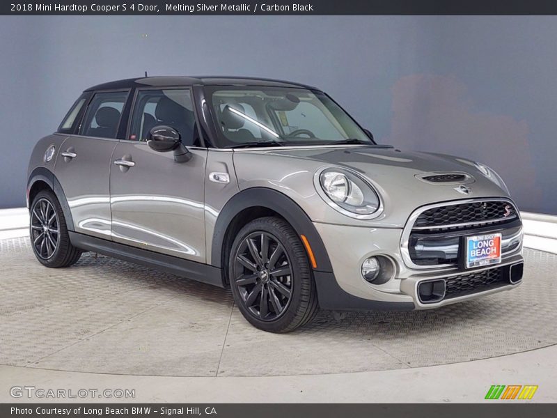 Melting Silver Metallic / Carbon Black 2018 Mini Hardtop Cooper S 4 Door