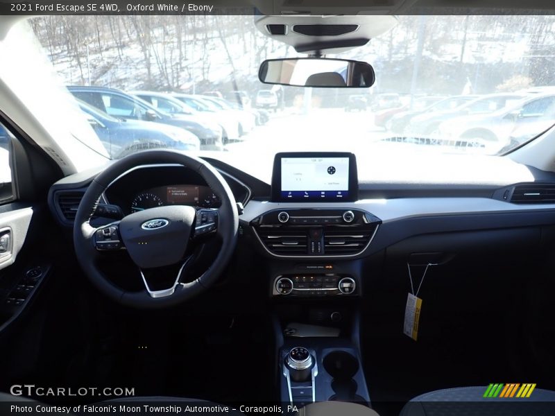 Oxford White / Ebony 2021 Ford Escape SE 4WD