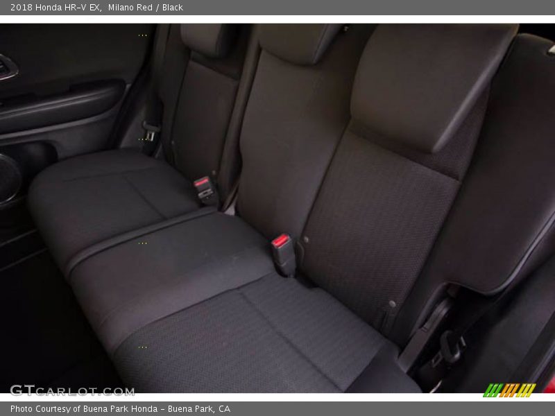 Milano Red / Black 2018 Honda HR-V EX