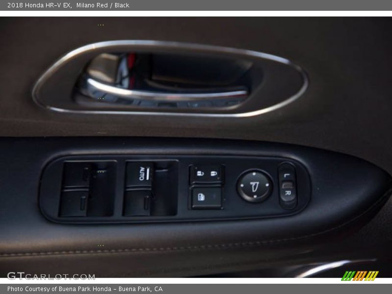 Milano Red / Black 2018 Honda HR-V EX