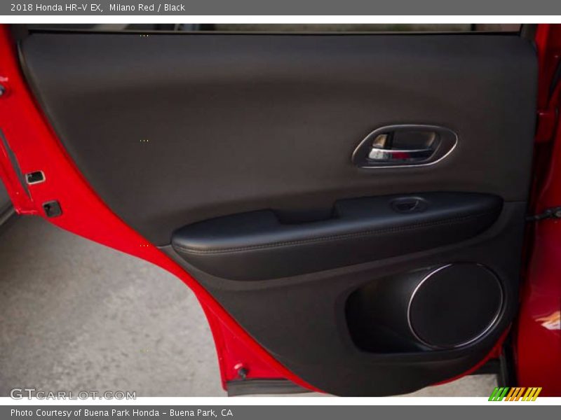 Milano Red / Black 2018 Honda HR-V EX