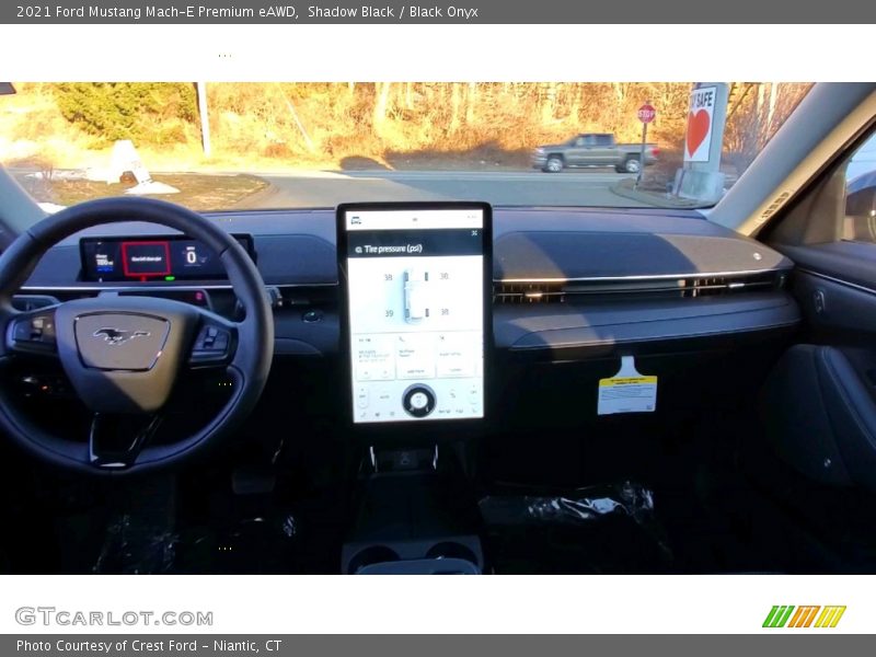 Dashboard of 2021 Mustang Mach-E Premium eAWD