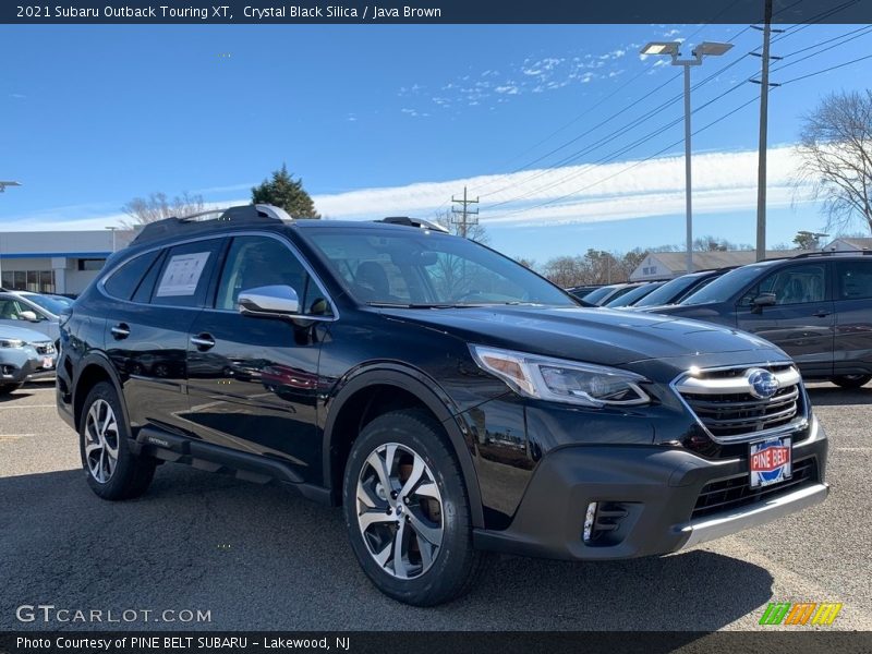 Crystal Black Silica / Java Brown 2021 Subaru Outback Touring XT