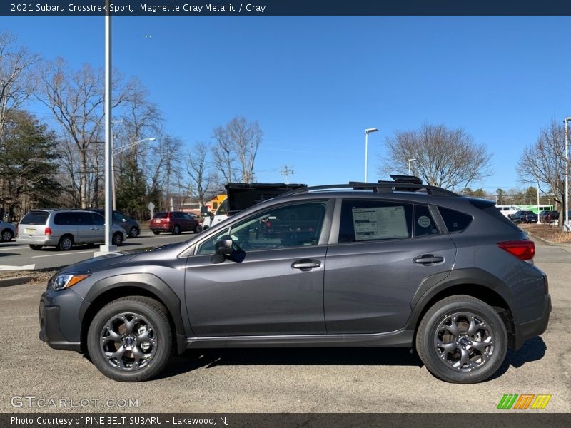 Magnetite Gray Metallic / Gray 2021 Subaru Crosstrek Sport