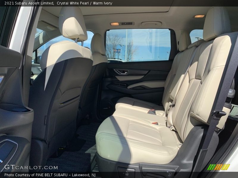 Crystal White Pearl / Warm Ivory 2021 Subaru Ascent Limited