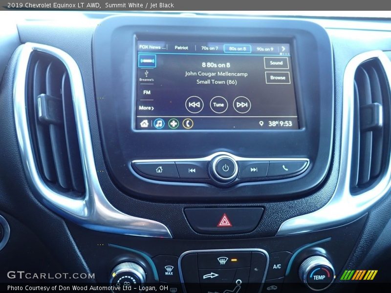 Summit White / Jet Black 2019 Chevrolet Equinox LT AWD