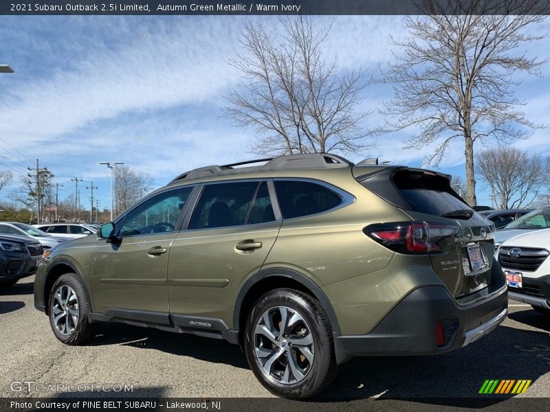 Autumn Green Metallic / Warm Ivory 2021 Subaru Outback 2.5i Limited
