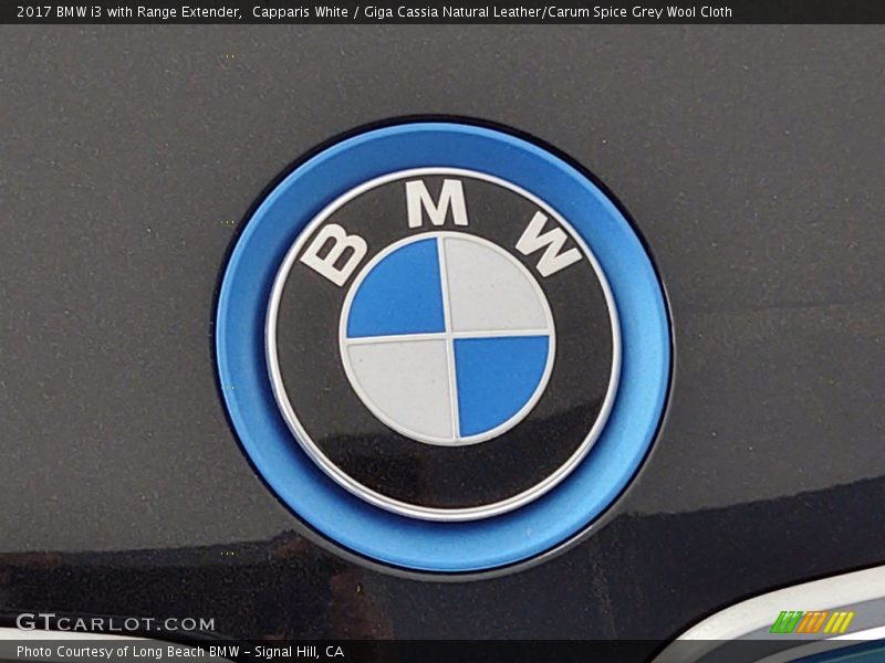 Capparis White / Giga Cassia Natural Leather/Carum Spice Grey Wool Cloth 2017 BMW i3 with Range Extender