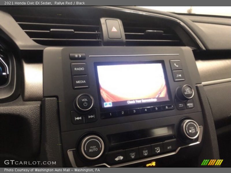 Rallye Red / Black 2021 Honda Civic EX Sedan